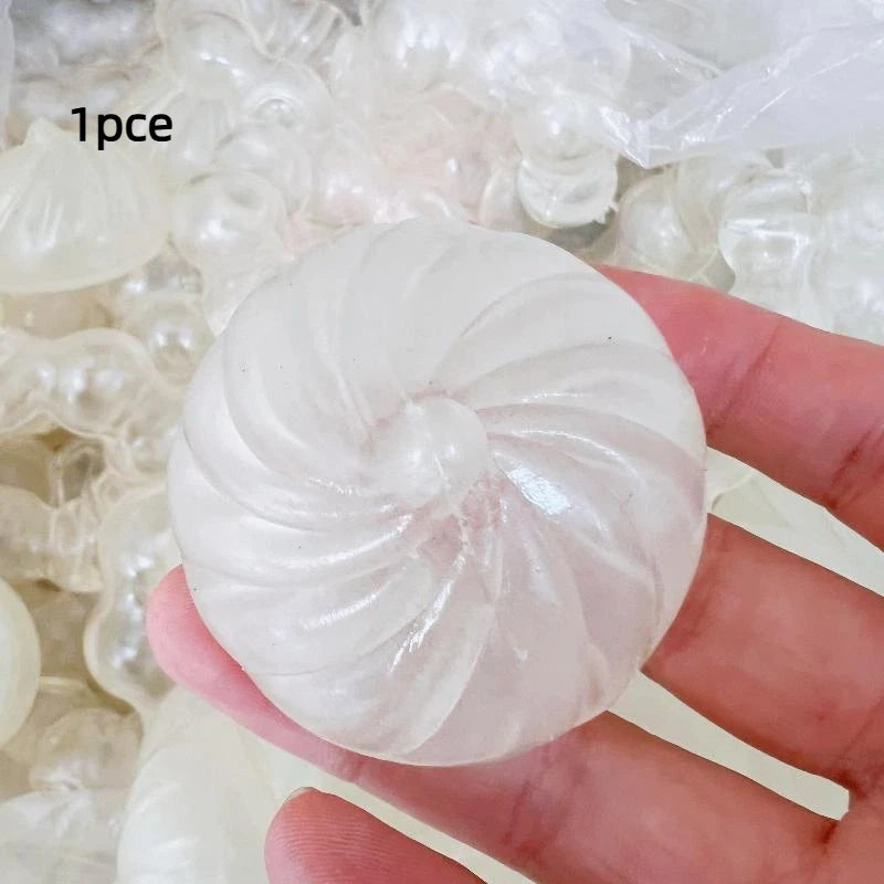Dumpling Stress Ball Shell DIY Kit 1/5/10Pcs Stress Relief Toy Home Travel Decor For All Ages
