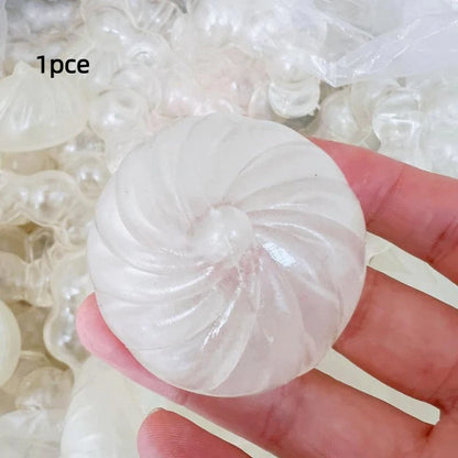 Dumpling Stress Ball Shell DIY Kit 1/5/10Pcs Stress Relief Toy Home Travel Decor For All Ages
