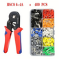 Crimper Plier HSC8 6-4 0.25-10mm ² 23-7AWG For Ferrule Tubular Terminals Ferrule Crimping Clamp Set Wire Head Electrician Tool