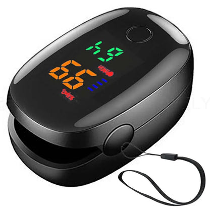 Finger Pulse Oximeter Medical Portable blood oxygen oxymetre Heart Rate Saturation Meter OLED Oximetro de dedo LED Display