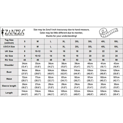ZANZEA Elegant vColor-Blocked Bodycon A-Line Midi Dress Lapel Collar Short Puff Sleeves Ruched Waist Office Work Vestidos