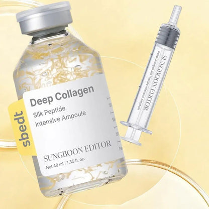 Sungboon Editor Collagen Essence Syringe Type Intensive Hydrating Anti-Wrinkle Serum for All Skin Types