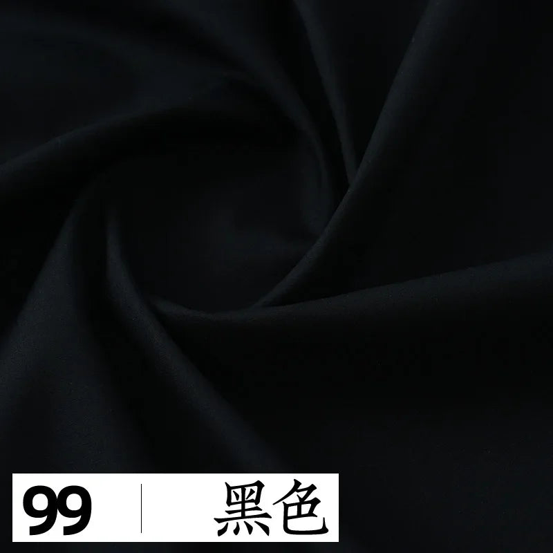 145x50cm Solid Color Pure Cotton Poplin Clothing Fabric DIY Handmade Clothes for Girls, Plain Color Antique Skirt Cotton Cloth