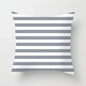 European Gray Pillowcase Geometric Pillow Cover Sofa Cushion Cover Garden Throw Pillows Hotel Outdoor Cushions car Chair 45X45cm