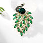 Baroque Luxury Peacock and Phoenix Design Brooches for Men and Women, Jewelry, Fashion Accessories, and Party Gifts