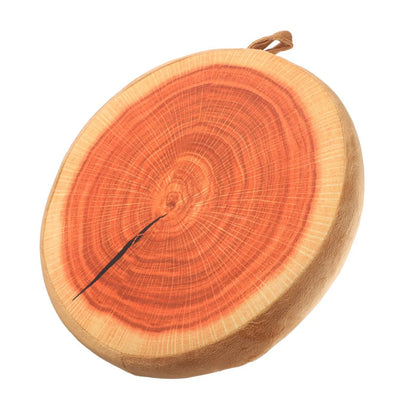 Cartoon Fruits Print Round Bar Chair Cushion Cover Anti-Slip Seat Cushion Slipcover Soft Stool Cushion Covers Slipcover