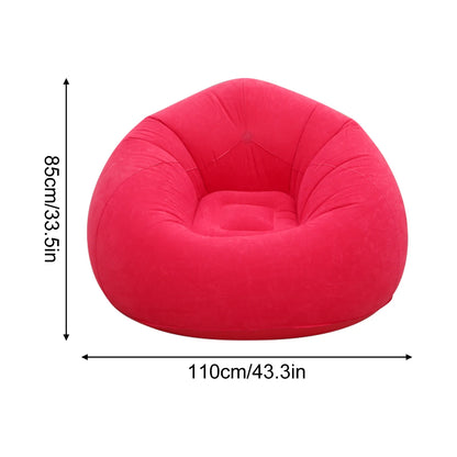 1PC Adult Inflatable Inflatable Sofa Folding Portable Lazy Sofa, Suitable For Outdoor Movie Nights, Camping, Rooms