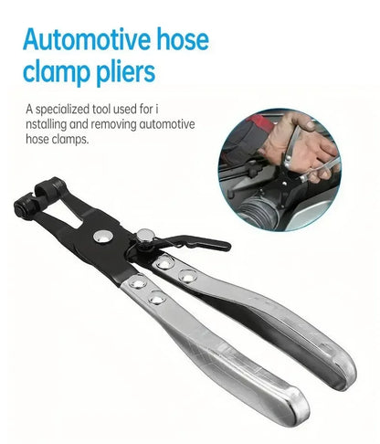 Car Water Pipe Hose Clip Pliers Clamp Swivel Drive Jaw Locking Tool Removal And Installation Of Ring-Type Flat-Band Hose Clamps