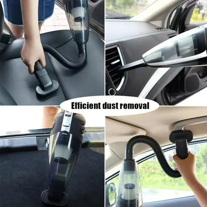 Handheld Vacuum Cordless Powerful Cyclone Suction Portable Rechargeable Vacuum Cleaner Quick Charge for Car Home Pet Hair