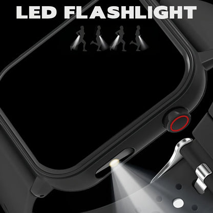 The New Smartwatch Features Call/Sms Notifications, Multiple Sports Modes, a Pedometer, And a Fitness Tracker.