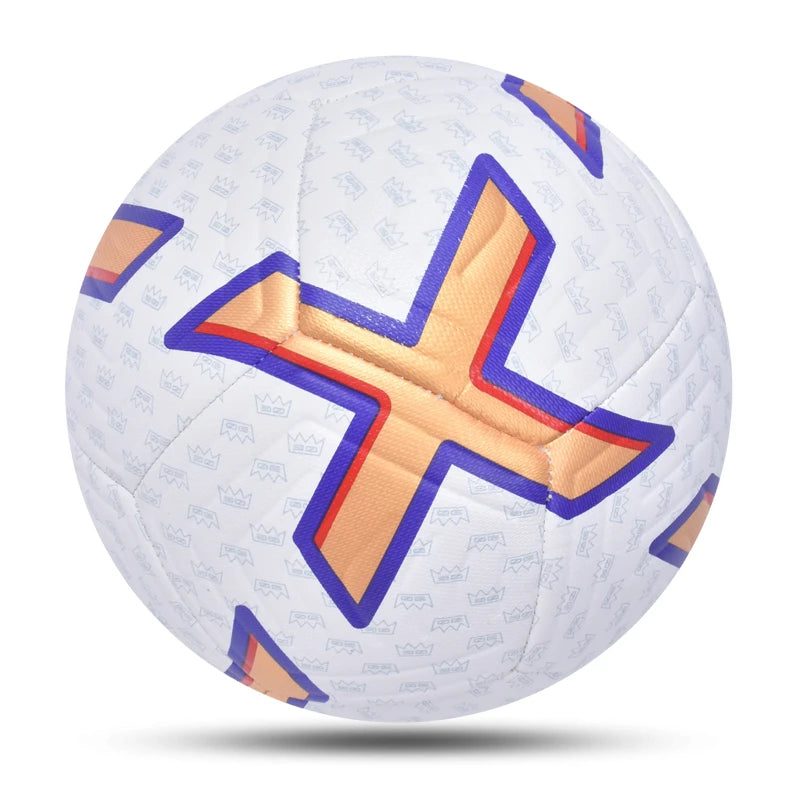 Soccer Balls Standard Size 5 Machine-Stitched Ball PU Material Sports League Outdoor Match Football Training Ball Futbol Voetbal