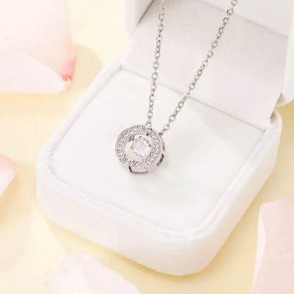 TOHM Classic Fashion Stainless Steel Choker Necklace Zircon Chain For Couple Jewelry Gifts Dropshipping Wholesale