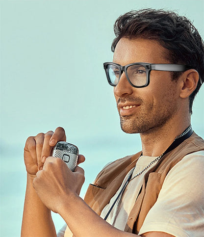 Smart Glasses With 800W Intelligent Translation Al Voice Wake-up Intelligent Q&A Interaction Call Noise Reduction EIS Anti Shake