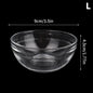 1Pcs Facial Makeup Skin Care Tools Glass Facial Mask Essential Oil Bowl Beauty Salon Essential Oil Bowl Thickening Mask Bowl