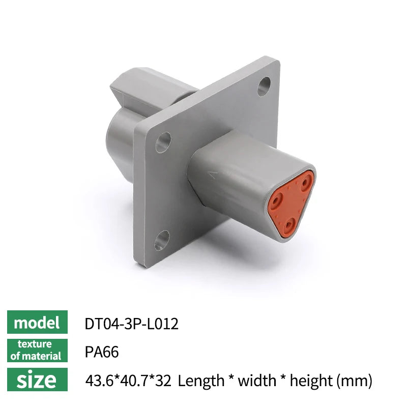 10/50/100 Sets Deutsch DTM/DT/DTP/DTF Automobile Connector Plug&Socket Male&Female Terminal DTM04-2/3/4/6/8/12 DTM06-2/3/4/6/8S