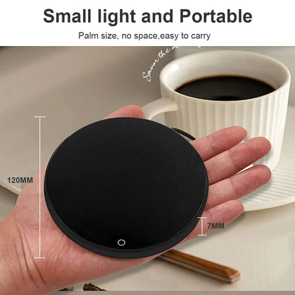 USB Cup Warmer Electric Heating Coaster Coffee Mug Warmer For Home Office Desktop Coffe Milk Tea Cup Warmer Portable Cup Heater