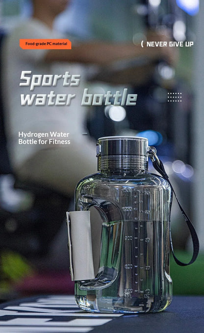 Hydrogen Water Bottle 1.5L Portable Hydrogen Rich Water Generator Large Capacity Sports Cup for Gym Outdoor Fitness