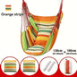 Outdoor New Swing Hammock Chair Canvas Leisure Chair No Pillow Or Cushion Dormitory Hammock Swing Rocking Chair(With Storage Bag