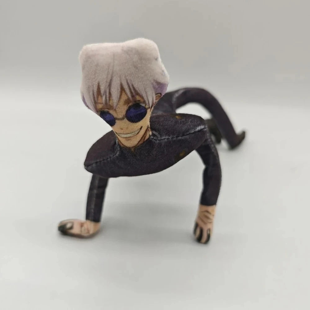 Anime Gojo Satoru Itadori Yuji Geto Suguru Cosplay Doll Plush Stuffed Cotton Dolls Abstract Iron Wire Skeleton Room Decoration