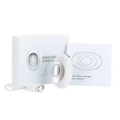 EMS Sleep Aid Device Microcurrent Sleep Aid Machine Sleep Instrument for Insomnia Stress Anxiety Relief Palm Pulse Massager