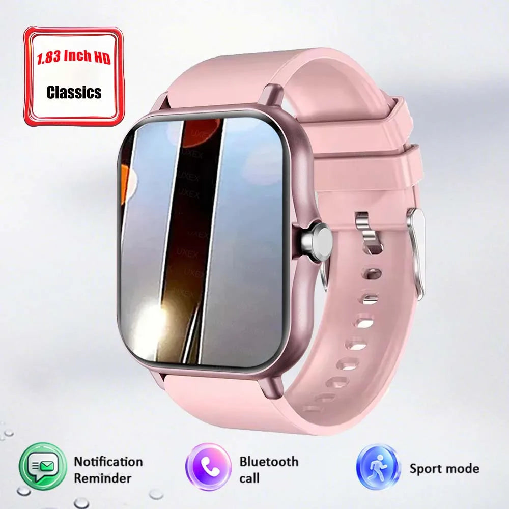 Classic New Smart Watch for Men Women Gift Full Touch Screen Sport Fitness Watch Bluetooth Call Digital Smartwatch Multifunction