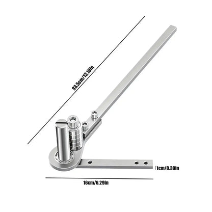 1-4.5mm Manual Metal Bender Small Manual Steel Plate Bender Metalworking Bending Device Steel Plate Bending Tool For Iron Wire