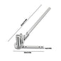 1-4.5mm Manual Metal Bender Small Manual Steel Plate Bender Metalworking Bending Device Steel Plate Bending Tool For Iron Wire