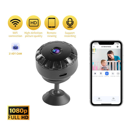 WiFi Mini Camera Security Protection Camera Smart Home Wireless Video Recorder Baby Monitoring Camera for Infants And Pets