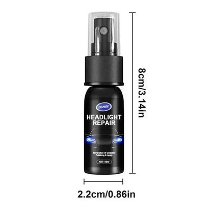 Scratch remover for repairing headlights, polishing agent for car headlights, polishing solution for repairing headlights