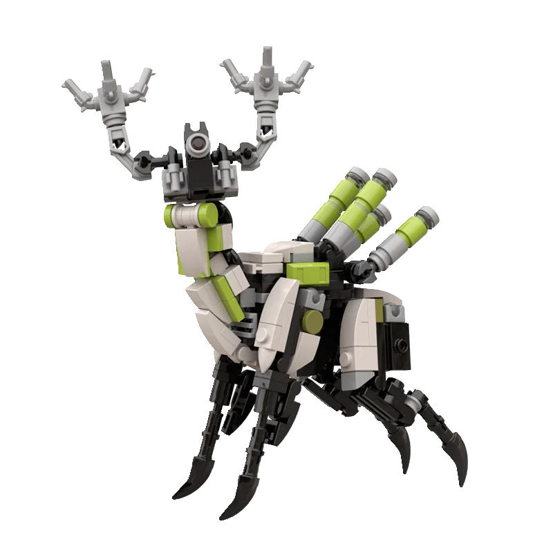 LEQUMOC MOC Meche Zero Robots Battle Machine Corruptored Dawned Game Action Figures Building Blocks Toys for Gifts