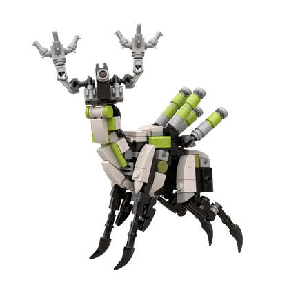 LEQUMOC MOC Meche Zero Robots Battle Machine Corruptored Dawned Game Action Figures Building Blocks Toys for Gifts
