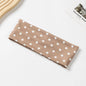 1-6Pack Polka Dot Headband for Women Non Slip Elastic Floral Hairbands Soft Fabric Hair Bands for Yoga Workouts Breathable