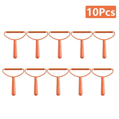 1-50Pcs Clothes Hair Scraper Pet Manual Lint Removal Coat Clothes Double Sided Hair Removal Shaver Brush Tool for Carpet Wool