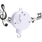 Crochet Animal Crib Bell 360 Degree Rotation Crib Mobile Built in Bell Sensory Bed Bell Toys Mobile Hanging Toys