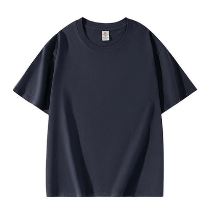 3pcs/lot Custom Workwear 100% Cotton T Shirt 220g Printed Embroidered Team Group Clothing Personalized Work Clothes Uniforms