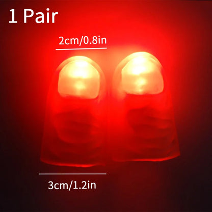 Finger Lights Magic Lights Glow in The Dark Led Finger Light Kpop Lights for Fingers Luminous Fingers Decorations