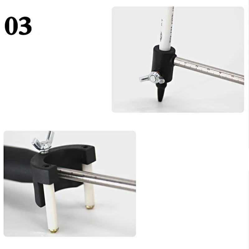 Car Wheel Eyebrow Scriber Auto Sheet Metal Dent Repair Tool Data Recovery Wheel Eyebrow Rib Line Parallel Drawing Tool