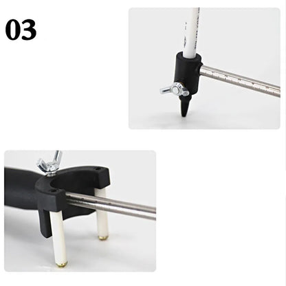 Car Wheel Eyebrow Scriber Auto Sheet Metal Dent Repair Tool Data Recovery Wheel Eyebrow Rib Line Parallel Drawing Tool