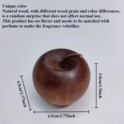 1/2/3Pcs Minimalist Wood Diffuser,Aromatherapy Decor For Car ,Bedroom Living Room, Scented Ornament Lucky Gift & Blessing Decor
