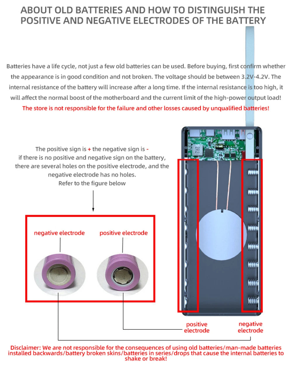 C16 Power Bank Case 16*18650 USB Welding Free Power Bank Case Detachable Portable QC 3.0 PD DIY Shell Housing For Powerbank
