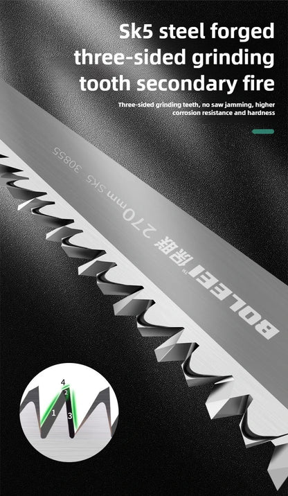 BAOLIAN Hand Saw , Japanese Style Saw, Tree Sawing Tool , Garden Logging Tool , Woodworking Saw , Household Small Handheld Tool