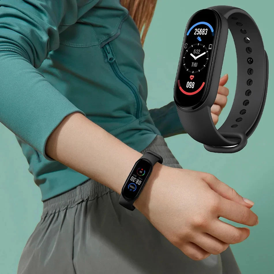 Lenovo Waterproof Smart Watch MenWomen Fitness Smart Bracelet Sports Band Heart Rate Blood Pressure Monitor Multi-function Watch