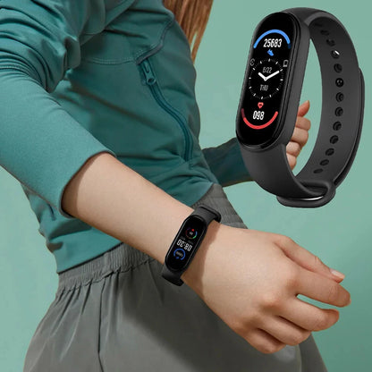 Lenovo Waterproof Smart Watch MenWomen Fitness Smart Bracelet Sports Band Heart Rate Blood Pressure Monitor Multi-function Watch