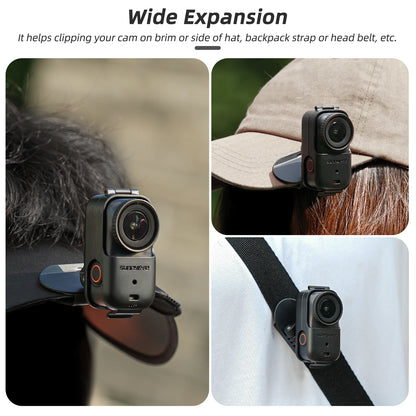 Sunnylife Accessories For DJI Osmo Nano Backpack Clip Magnetic Holder Mount Len Case Bag Protection Expansion Bracket Silicone