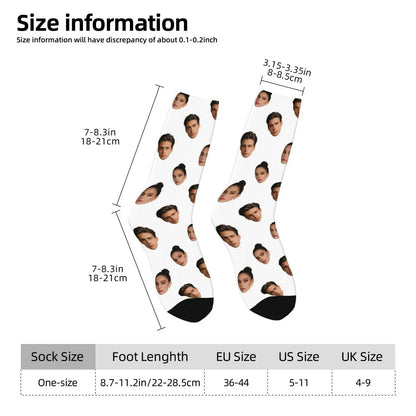 Custom avatar socks for men and women custom photo socks personalized picture socks photo socks personalized gifts