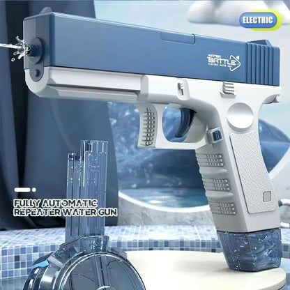 New Summer Electric Water Gun Toy Portable Automatic Electric Burst Water Gun Outdoor  Beach Water Toys Water gun accessories