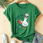 Women Funny Cuff 'Em Duck Nurse T‑Shirt Cute Cartoon Duck Blood Pressure Print Short Sleeve Tops Nurse Appreciation Gift Tees