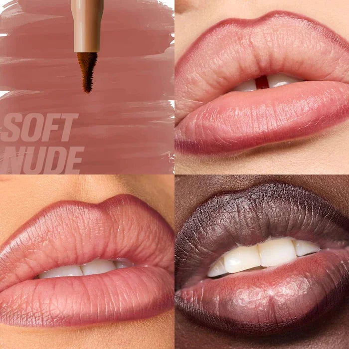 Huda Beauty Lip Liner Pencil Nude Matte Waterproof Non-stick Cup Cherry Red Lip Liner Lip Contour Pen Lipstick Makeup For Woman