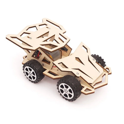 STEAM Experiment Kit Wooden DIY Toy Building Kit Hand‑Assembled Physical Science Model Science Lesson Aid For Kids 6‑14 Years