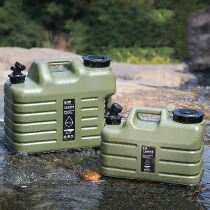 11L Outdoor Water Bin Large Capacity for Camping Fishing Picnic Hiking Portable Drinking Water Canister with Detachable Faucet